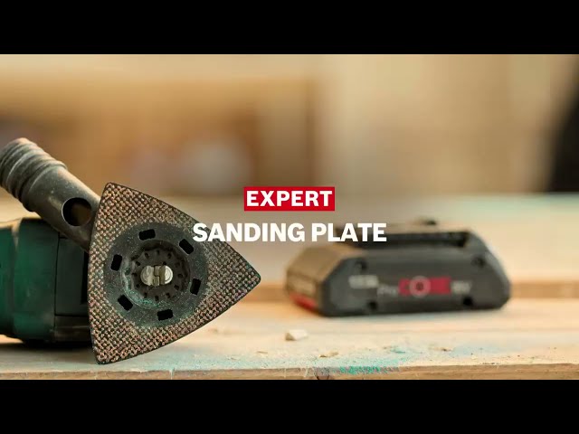 Video Teaser für Expert Sanding Plate AVZ 90 RT4 Multitool Blades - DE