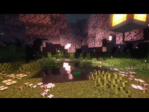 Magical Cherry Blossom Forest 🌸 Minecraft Ambience & Music