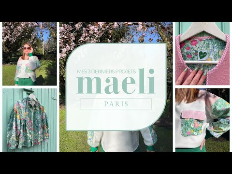 Mes 3 derniers projets MAELI Paris ✨🌷🌸