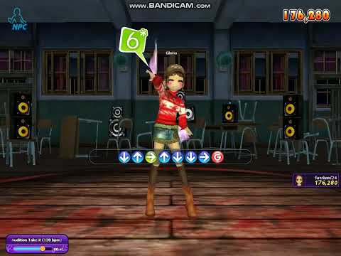 Audition - Take It One Two Party Lv.5 NPC Woman Gloria วันจจันทร์24 Perfect x 10 0 Bad/Miss 191,280