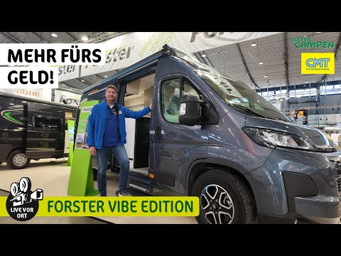 Forster Vibe Edition: Neues Sondermodell auf Ford Transit & Ducato | CMT 2026