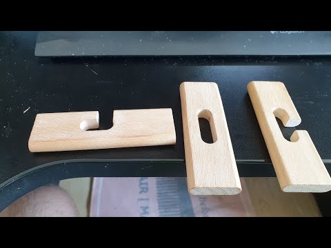 3 piece wooden block puzzle