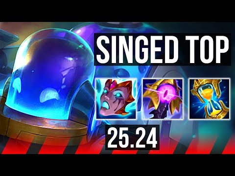 SINGED vs AMBESSA (TOP) | 40K damage | KR Master | 25.24