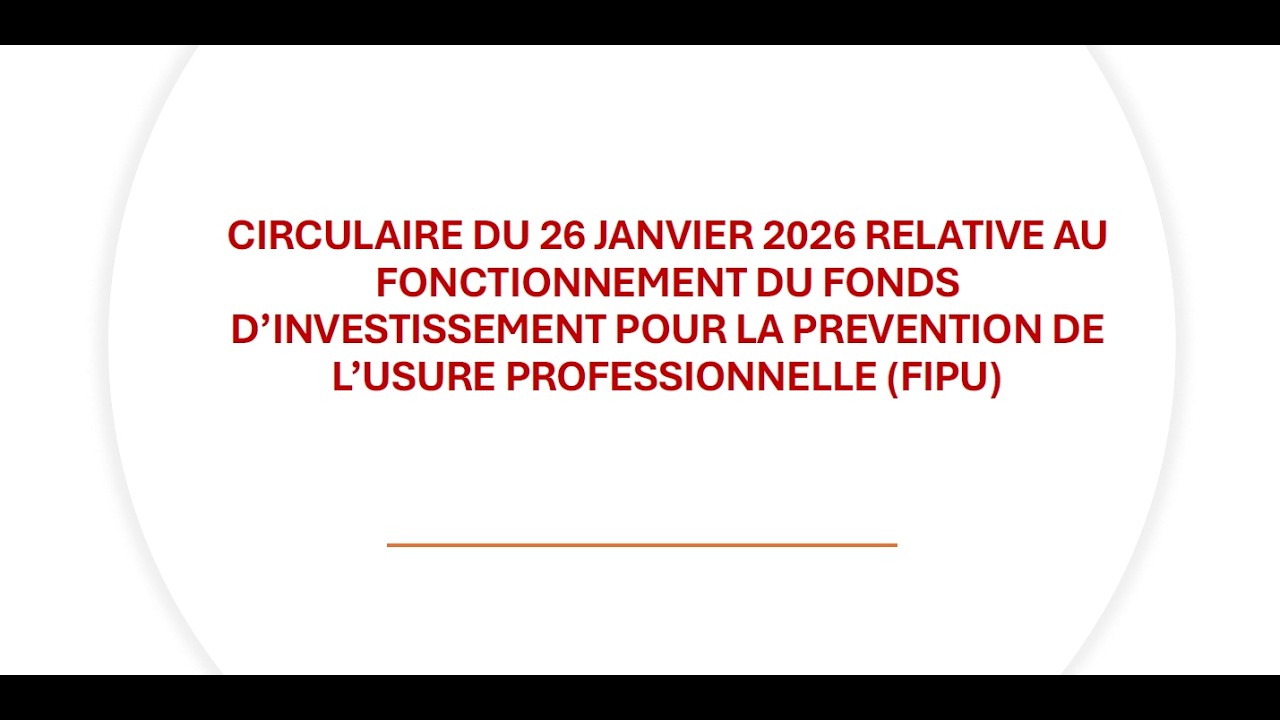 Réunion d'actu mars 2026 - FIPU