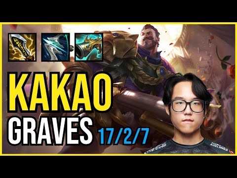 KAKAO - GRAVES vs. ELISE Jungle | KR GRANDMASTER | PATCH 10.25