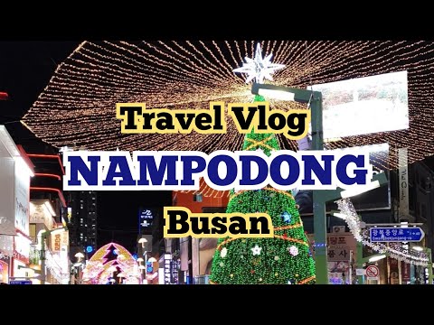 Busan Travel Vlog Pt. 7 Viagem a Busan | Tour de compras em Nampodong BIFF Square Bupyeong |Imperdível ver e fazer Busan