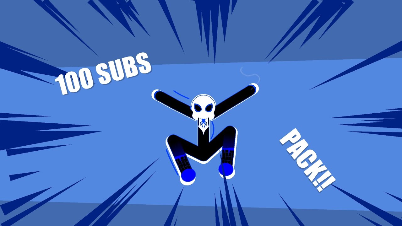 100 SUBS PACK GIVEAWAY||(STICKNODESPRO)