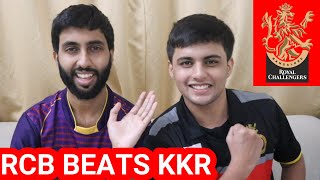 RCB Wins - RCB vs KKR - IPL 2020 - Royal Challengers Bangalore vs Kolkata Knight Riders