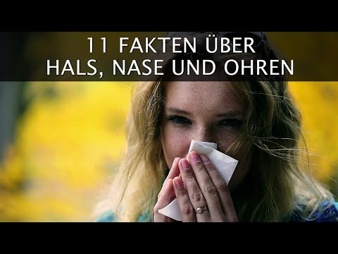 11 Fakten über Hals, Nase und Ohren