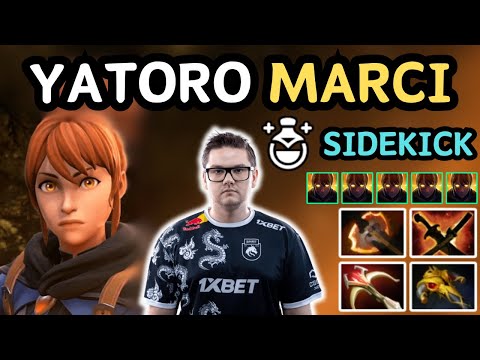 🔥 7.36a YATORO Marci Hard Carry Highlights 🔥 EZ Game Insane Damage - Dota 2