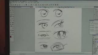 How To Illustrate Anime Eyes