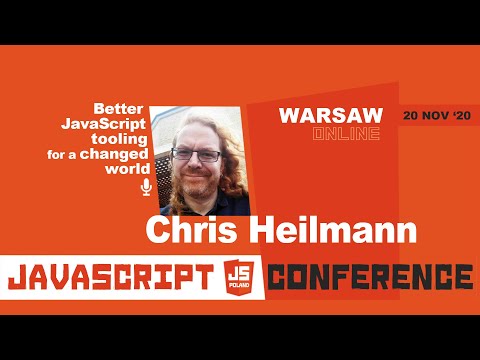 JS POLAND - Chris Heilmann - Better JavaScript tooling for a changed world