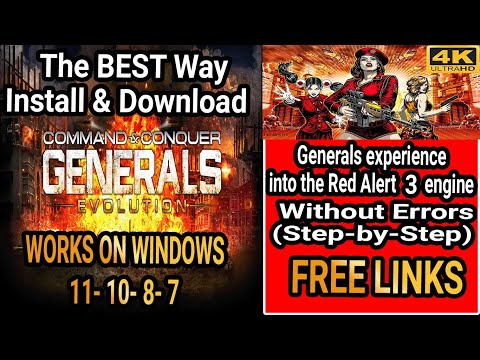Download & Install GENERALS EVOLUTION v0.32+ Red Alert 3 WITHOUT ERRORS (Step-by-Step + Direct Link)