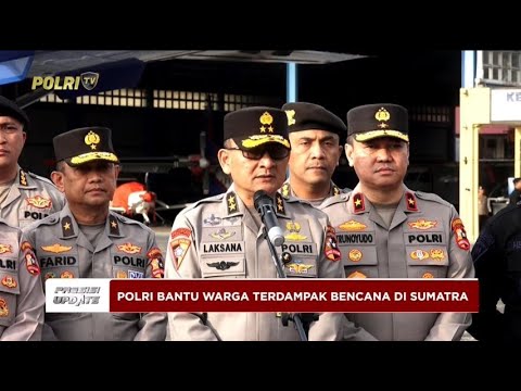 PRESISI UPDATE: LIVE DOORSTOP POLRI KIRIMKAN BANTUAN KEMANUSIAAN BENCANA SUMATRA 29/11/2025 06.51