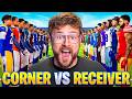 Full Team Of Wide Receivers VS Full Team Of Cornerbacks