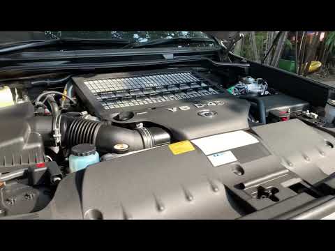 Landcruiser gx200 Vintage Gold cold start 4.5 v8 diesel 1VD engine