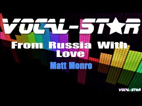 Matt Monro - From Russia with Love | With Lyrics HD Vocal-Star Karaoke 4K