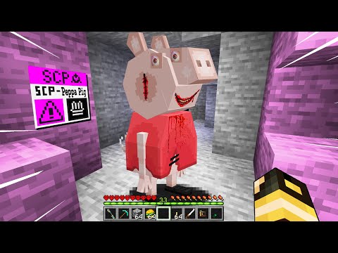 HO INCONTRATO PEPPA PIG SCP NEL MIO MONDO DI MINECRAFT!!