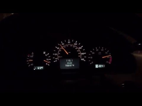 2000 Mercedes E320 4Matic W210 WOT 0-60