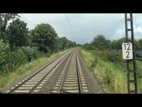 Train cab ride; Krefeld Hbf-Emmerich am Rhein (20240716)