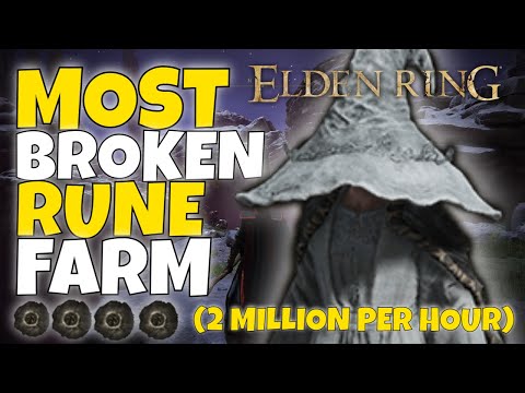 Most BROKEN Rune Farm in Elden Ring! 2 to 3 Million Runes Per Hour Farming Location | Elden Ring