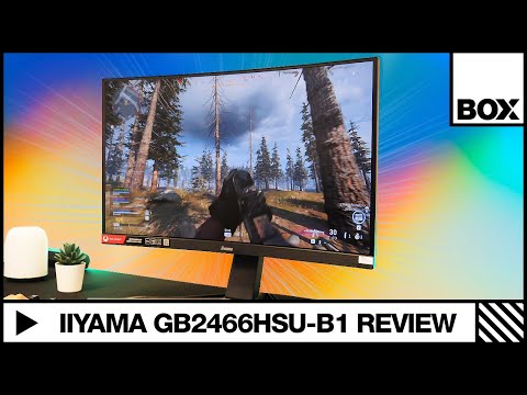 „IIYAMA G-Master GB2466HSU-B1“ 24 colių VA LED FHD lenktas monitorius, 16:9, 165 Hz, 250 cd/m2, 1 ms, 2xHDMI, DP, 2x2W, garsas video