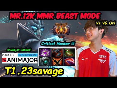 23savage Phantom Assassin 12K MMR Critical Master Destroy EU Pub AniMajor Ranked Dota 2 pro Gameplay