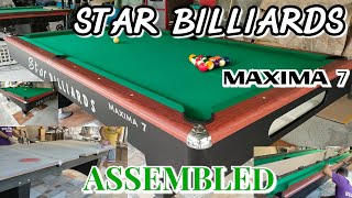 HOW TO ASSEMBLED STAR BILLIARDS MAXIMA 7 | Star Billiards Maxima 7 | Ela Cho Danao
