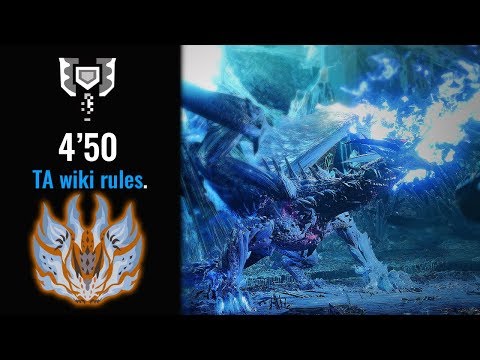 MHWorld: Like A Moth to the Flame [Arch-Tempered Xeno'jiiva] Charge Blade Solo 4'50 (TA wiki rules)