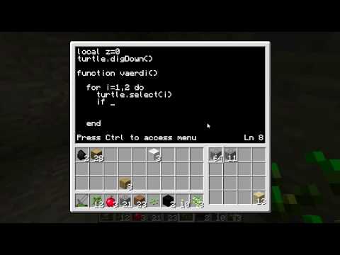 ComputerCraft Challenge #04 - Mine program part 2 [Dansk]