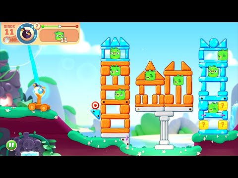 Angry Birds Journey - Gameplay Walkthrough Levels 12-21 (iOS, Android) Part 2