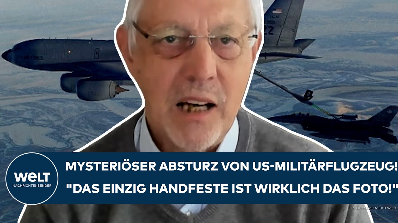 NAHOST: Mysteriöser Absturz von US-Militärflugzeug! "Das einzig Handfeste ist wirklich das Foto!"