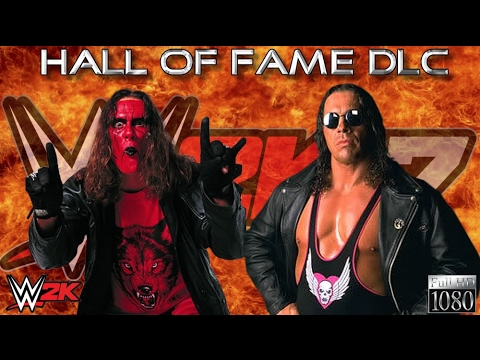 WWE 2K17 Gameplay: Bret "The Hitman" Hart VS. Sting [Hall of Fame DLC]