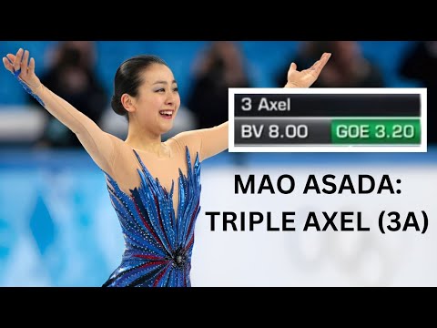 MAO ASADA: TOP 10 TRIPLE AXELS (3A)