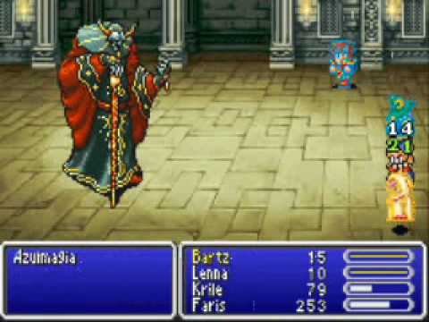FF5 Challenge ETT FCNILL Part:48 Azulmagia