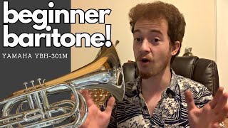 Video thumbnail for Yamaha YBH-301M Marching Baritone! | Instrument Reviews by Samuel Plays Brass