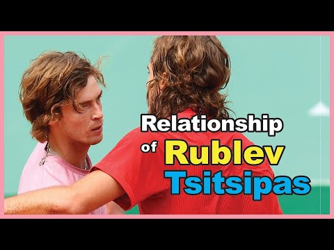 Friendship of Andrey Rublev and Stefanos Tsitsipas