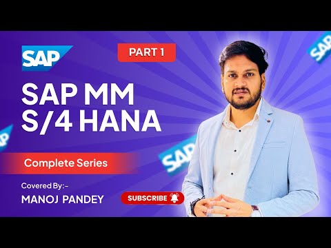 SAP MM on S/4 HANA Full Course  | Basic to Advance Tutorial ( 2025 - 2026 Edition )