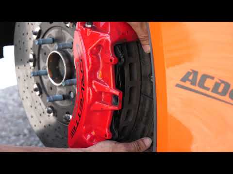 C7 Corvette Z06 Brake Job @ CTMP