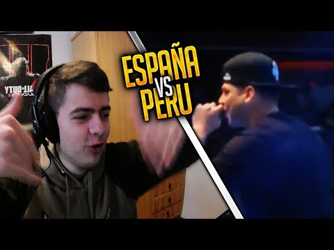 TEAM ESPAÑA vs TEAM PERÚ - Cuartos - God Level Fest 2018 (REACCIÓN) | Hugo