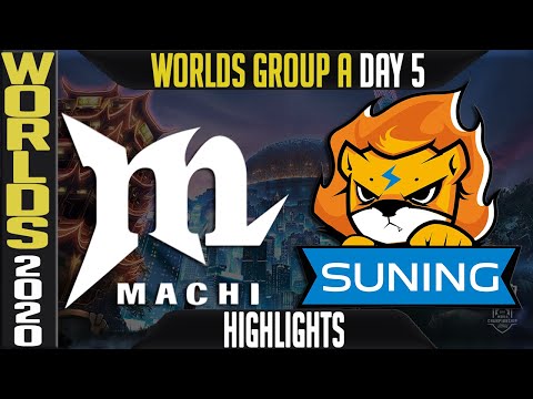 MCX vs SN Highlights | Worlds 2020 Group A Day 5 World Championship Machi Esports  vs Suning