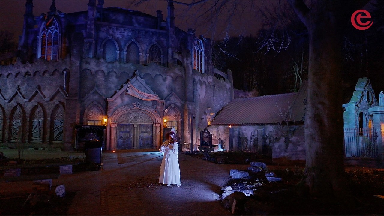 Efteling Danse Macabre 150 jaar, audiovisuele nachtvideo