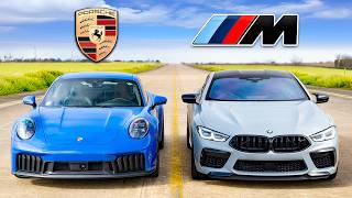 Download lagu Porsche 911 Hybrid v BMW M8 Comp: DRAG RACE mp3 Download lagu Porsche 911 Hybrid v BMW M8 Comp: DRAG RACE mp3