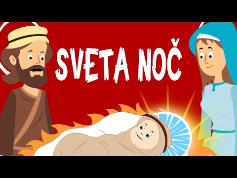 SVETA NOČ | Silent Night slovenska | Otroške božične pesmi | Božični mix