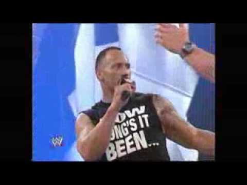 The Rock, Mick Foley, Stone Cold & Lilian Garcia   Raw Off Air After the Show low