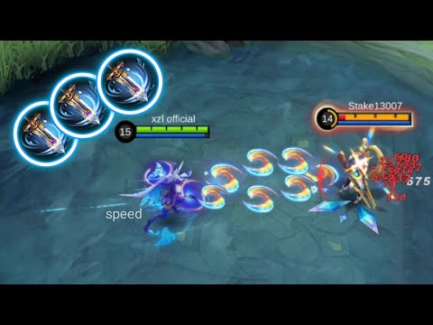 KARRIE UNBELIEVABLE ATK SPEED HACK! (ENEMY SHOCKED!!😱) MLBB
