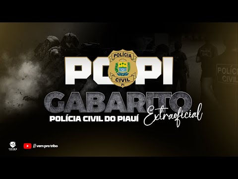 Gabarito Extraoficial PCPI - PROVA TIPO 04 - AZUL🎯📊👥  | Vários Professores.