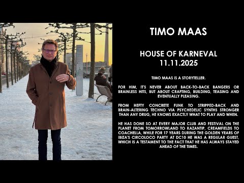 TIMO MAAS (Germany) @ House Of Karneval 11.11.2025