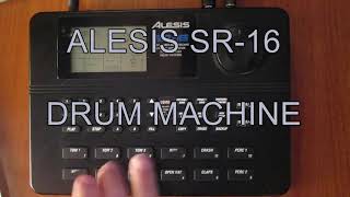 Video thumbnail for Alesis SR-16 introduction & basic operation. by GuitaBassBreaker