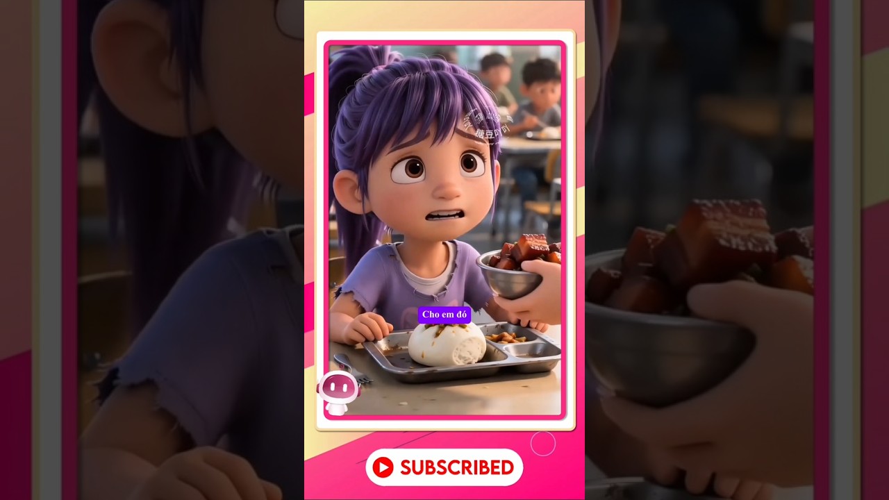 Cô bé ăn màn thầu đáng thương